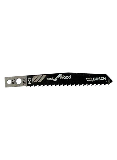 Buy Jigsaw Blade Fast Cut Wood Black/Silver 10cm in Saudi Arabia