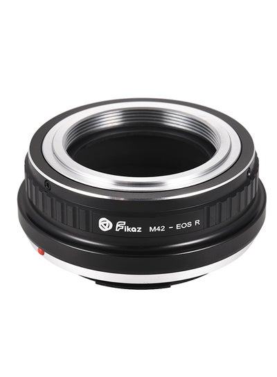 اشتري High Precision Lens Mount Adapter Ring For M42-Mount Lens To Canon EOS R/RP أسود في السعودية