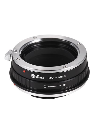 اشتري High Precision Lens Mount Adapter Ring For Sony A-Mount Lens To Canon EOS R/RP Black في السعودية