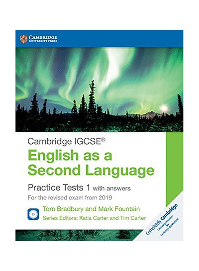 اشتري Cambridge Igcse(R) English As A Second Language Practice Tests 1 With Answers And Audio Cds (2): For The Revised Exam From 2019 Hardcover في الامارات