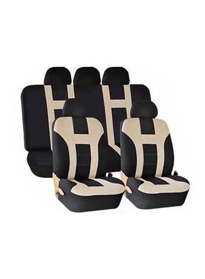 Buy 4-Pieces Universal Full Car Seat Cover Set in Saudi Arabia