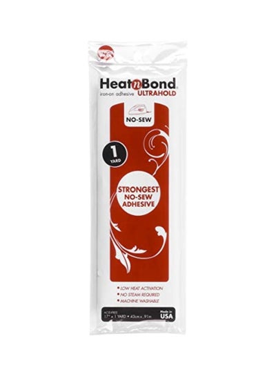 Buy UltraHold Iron-On Adhesive Red/White in UAE