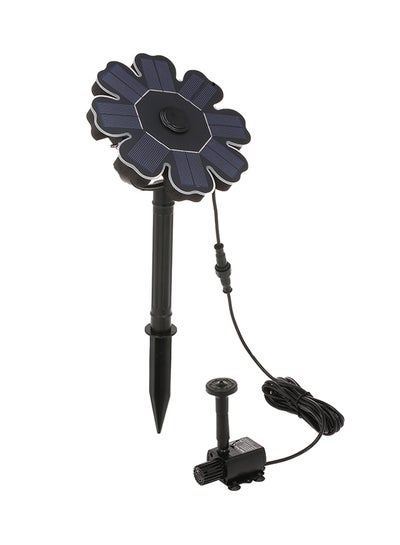 Buy Solar Fountain Pump Black 21.34 x 21.08 x 5.33cm in UAE