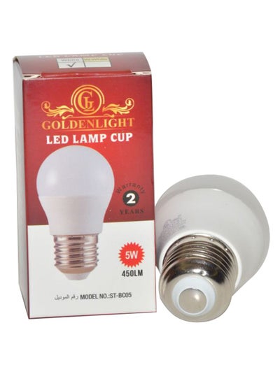 اشتري مصباح LED أصفر 5وات في السعودية