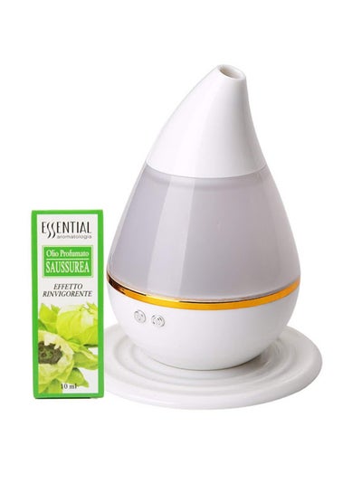 Buy Mini USB Aromatherapy Humidifier With Saussurea Oil White in UAE