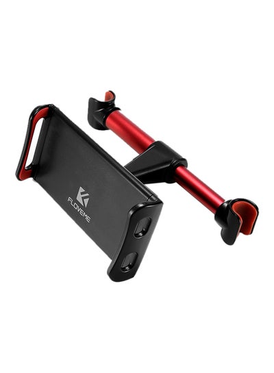 Buy 360 Degree Adjustable Car Back Seat Phone Holder Red in UAE