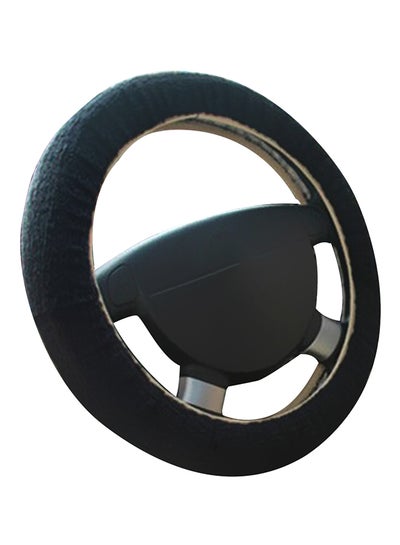 اشتري 3-Piece Car Styling Steering Wheel Auto Accessories Cover في السعودية