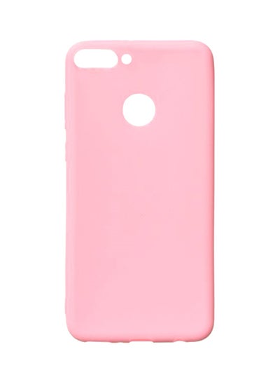 Buy Protective Silicone Back Case Cover For Huawei Y9 (2018) Pink in Saudi Arabia