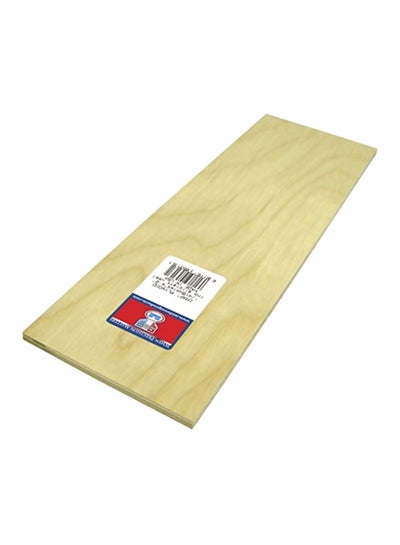 Buy Plywood Sheet Beige 12x4x1inch in UAE