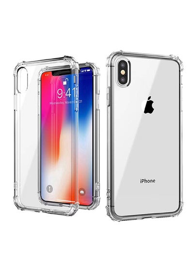 Buy Protective Silicone Back Case Cover For Apple iPhone XS Max Clear in UAE