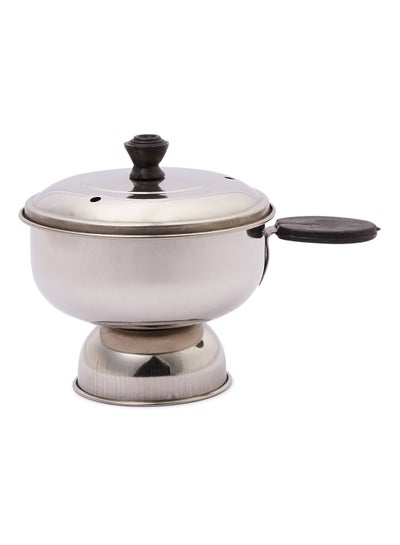 Buy Stainless Steel Chiratta Puttu Silver 10cm in UAE