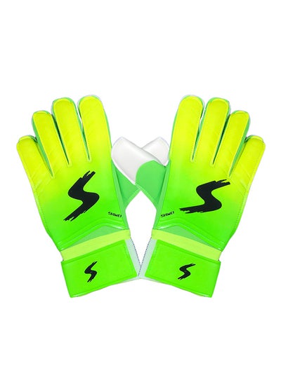 Buy Goalkeeper Gloves Finger Protection Latex Soccer Goalie Gloves Breathable Sports Gloves in Saudi Arabia