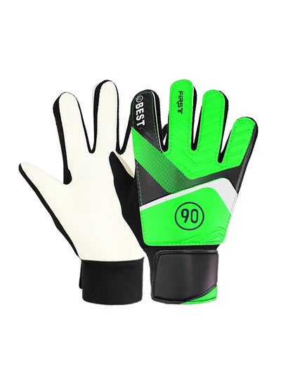 Buy Kid's Goalkeeper Gloves Finger Protection Latex Soccer Goalie Gloves Teenagers Breathable Sports Gloves in Saudi Arabia