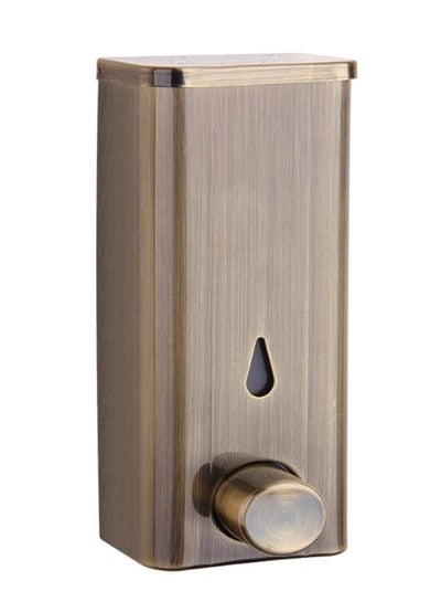 Buy Wall-Mounted Soap Dispenser Brown in Saudi Arabia