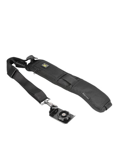 Buy Single Shoulder Strap For DSLR/SLR Camera Black in UAE