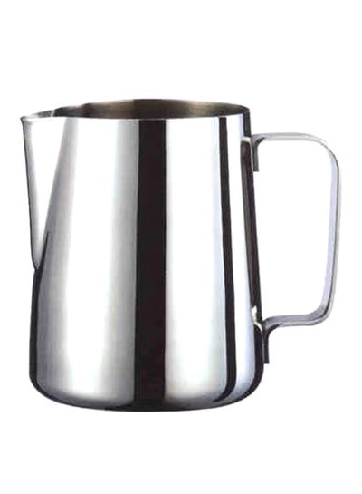 Buy Stainless Steel Milk Frothing Pitcher Silver 350ml in Saudi Arabia