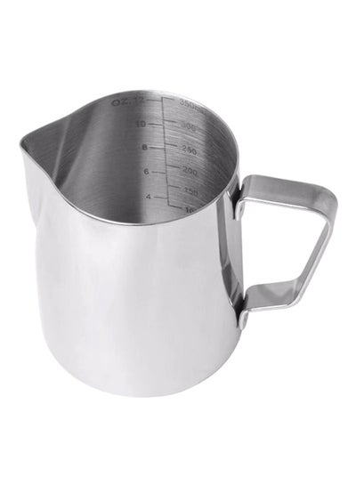 Buy Stainless Steel Frothing Pitcher Silver 350ml in Egypt