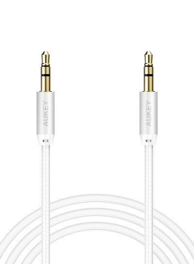 Buy Audio Cable 3.5Mm Silver in Saudi Arabia