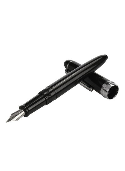اشتري قلم حبر سائل بريشة بسن لولبي رفيع أسود في السعودية