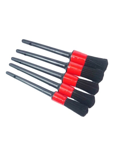 Buy 5-Piece Car Cleaning Brush Set in Saudi Arabia