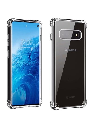 Buy Protective Case Cover For Samsung Galaxy S10 Plus Clear in Saudi Arabia