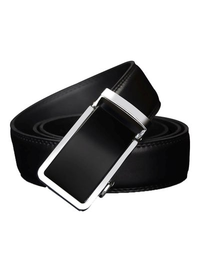 Buy Casual Automatic Buckle Belt Black in UAE