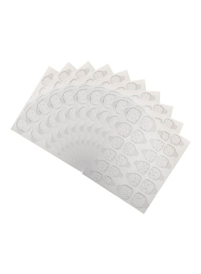 Buy 240-Piece Nail Adhesive Glue Tapes White in Egypt