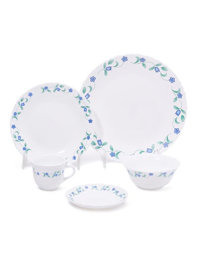 Buy 20-Piece Dinner Set Blue in UAE