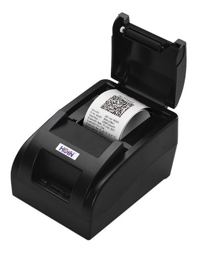 Buy Portable Wireless Thermal Receipt Printer Black in Saudi Arabia