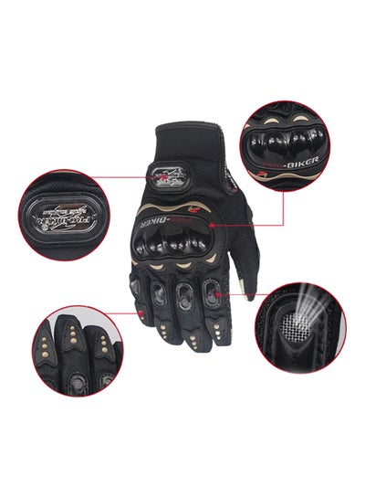 Buy Touching Design Anti-Fall Motorcycle Riding Gloves in Saudi Arabia