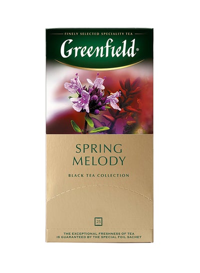 Buy Pack Of 25 Black Tea Spring Melody 2grams in UAE