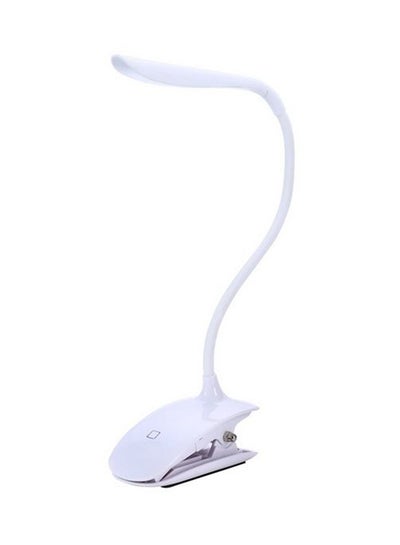 Buy Clip-On LED Table Lamp White in UAE