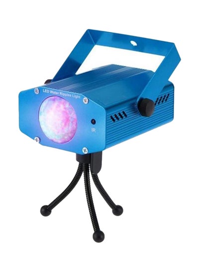 Buy LED Laser Stage Light Blue/Black 12x9x5cm in Saudi Arabia