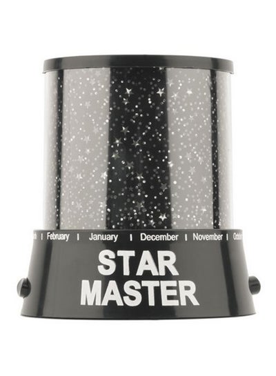 Buy Star Master Projector LED Night Lamp Black/White in UAE