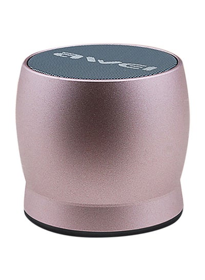 Buy Portable Mini Bluetooth Wireless Speakers With USB And TF Port Rose Gold in Saudi Arabia