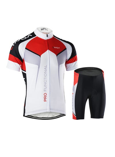 Buy Breathable Short Sleeve Jersey With Padded Shorts in UAE