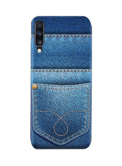 اشتري TPU Silicone Protective Case For Samsung Galaxy A70 Jeans Pattern في الامارات