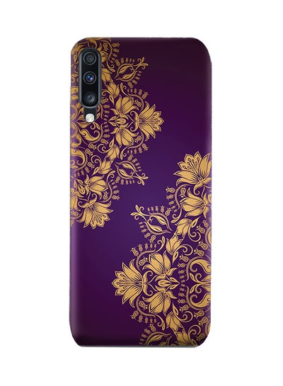 اشتري TPU Silicone Protective Case For Samsung Galaxy A70 Floral Mandala Pattern في الامارات