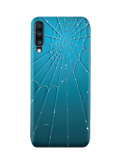 اشتري TPU Silicone Protective Case For Samsung Galaxy A70 Spider Web Pattern في الامارات