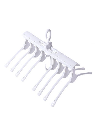 Buy Multilayer Magic Folding Clothes hanger White 53 x 43cm in UAE