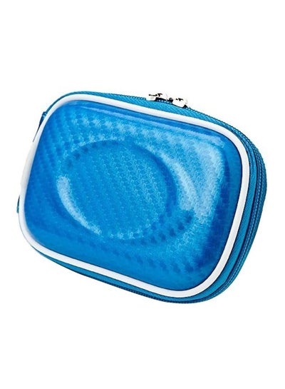 Buy Protective Semi Hard Case Cover For Canon PowerShot A2500 Blue/White in UAE