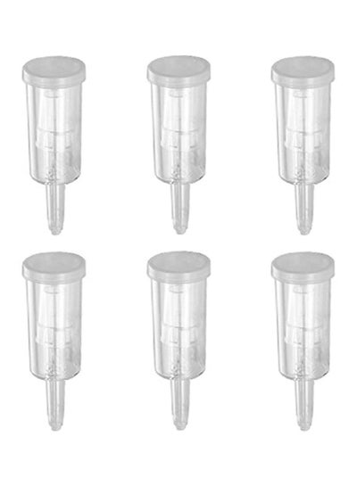 Buy 6-Piece Hydrolock Airlock Clear 8.3x5.8x1.9inch in Saudi Arabia