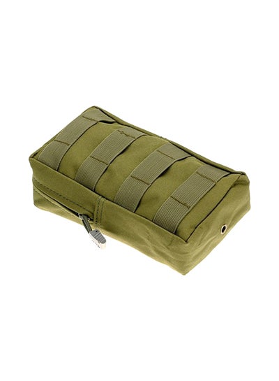 Buy Sports Tactical Vest Utility Waist Pouch Bag 20x11x6cm Army Green in UAE