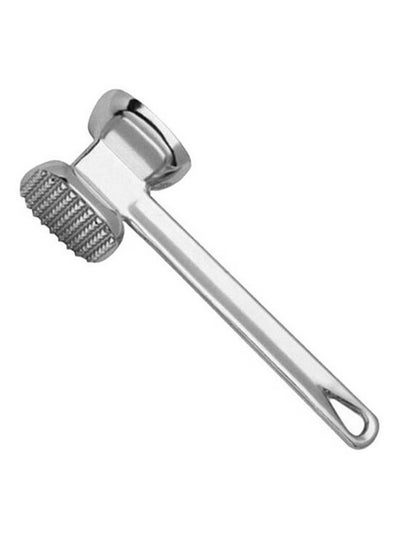 Buy Two Sides Aluminium Meat Hammer Mallet Silver in UAE