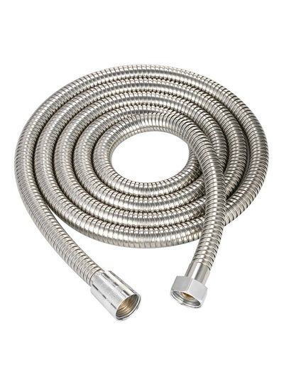 Buy Shower Hose Flexible Tube Silver 20.00centimeter in Saudi Arabia