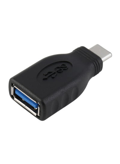 اشتري USB 3.1 Type-C Male To USB 3.0 A Female Data Adapter Cable أسود في الامارات