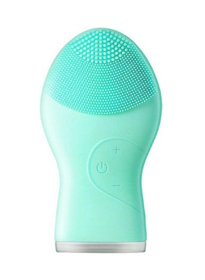 Buy Mini Electric Facial Cleaning Brush Green 12.5cm in Egypt