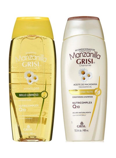 Buy Manzanilla Shine And Repair Shampoo And Conditioner Set 400ml in Saudi Arabia