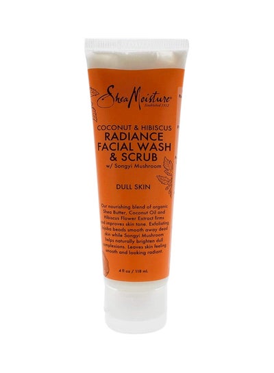 Buy Radiance Facial Wash And Scrub 118ml in UAE