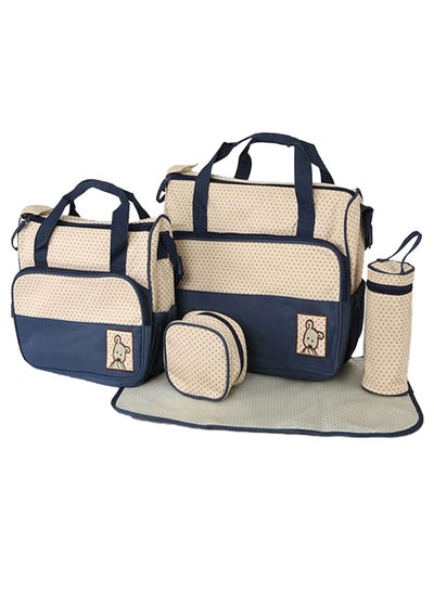 Buy 5-Piece Multifunctional Diaper Bag Set in UAE